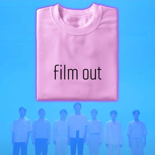 ถูกสุดๆเสื้อยืด Film Out / เสื้อยืด Film Out Merch เสื้อยืดแฟชั่น K-POPรหัสเต็ม