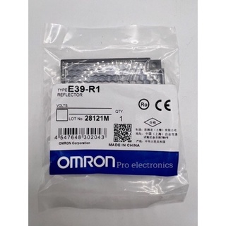 OMRON แผ่นสะท้อนแสง E39-R1 ของแท้ อุปกรณ์เสริม โฟโตอิเล็กทริคเซนเซอร์ พร้อมส่ง🇹🇭