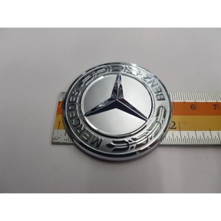 Logo Benz ดาวเงิน งานอลูมิเนียม 5cm