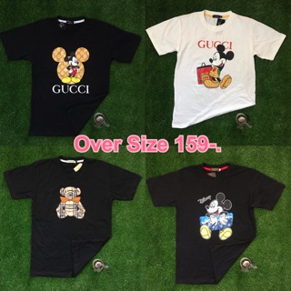 (ใหม่) หมวก เสื้อยืด T-shirt OverSize โอเวอร์ไซส์ 89บาท