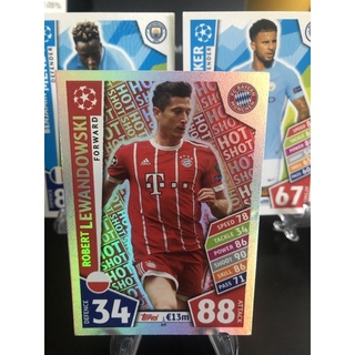 การ์ด Topps Champions League Match Attax 2018 Bayern Munchen