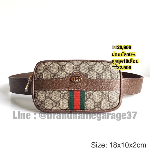 Review New Gucci ophidia belt bag ราคาเท่านั้น ฿20,900