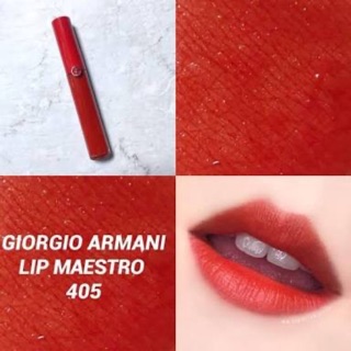 สินค้าพร้อมส่ง🎗GIORGIO ARMANI LIP MAESTRO 