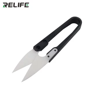 กรรไกรเซรามิคหุ้มฉนวน กรรไกรก้ามปูอเนกประสงค์ insulated ceramic scissors Relife RL-102 ใบมีดผลิตจากเซรามิค ป้องกันสนิม