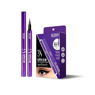 อายไลน์เนอร์ ดีเซ้ย์ (Deesay) Deesay 3S super slim smooth stain black eyeliner