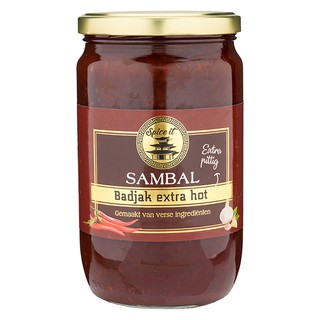 Sambal Badjak Extra Hot 720g - Indonesian/Malaysian chili sauce/น้ำพริกอินโด/มาเลย์ บาจาคเอ๊กซ์ตร้า ฮอท