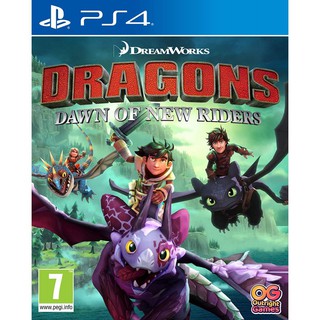 PS4 Dragons Dawn of New Riders ( Zone2/EU )(English) แผ่นเกม ของแท้ มือ1 มือหนึ่ง ของใหม่ ในซีล แผ่นเกมส์