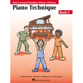 หนังสือเรียนเปียโน PIANO TECHNIQUE BOOK 5 Hal Leonard Student Piano Library