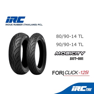 IRC ยาง CLICK 125I MOBICITY SCT-001 80/90-14 , 90/90-14