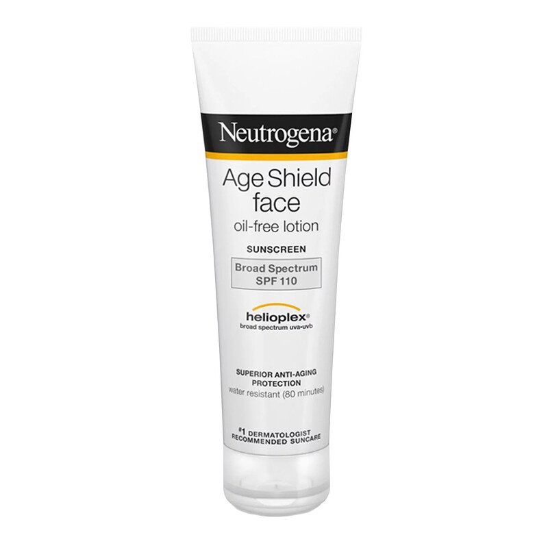 กันแดดขั้นเทพNeutrogena, Age Shield Face, Oil-Free Sunscreen, SPF 110, 3 fl oz (88 ml)ไม่มีน้ำมันไม่เหนียวเหนอะนะ