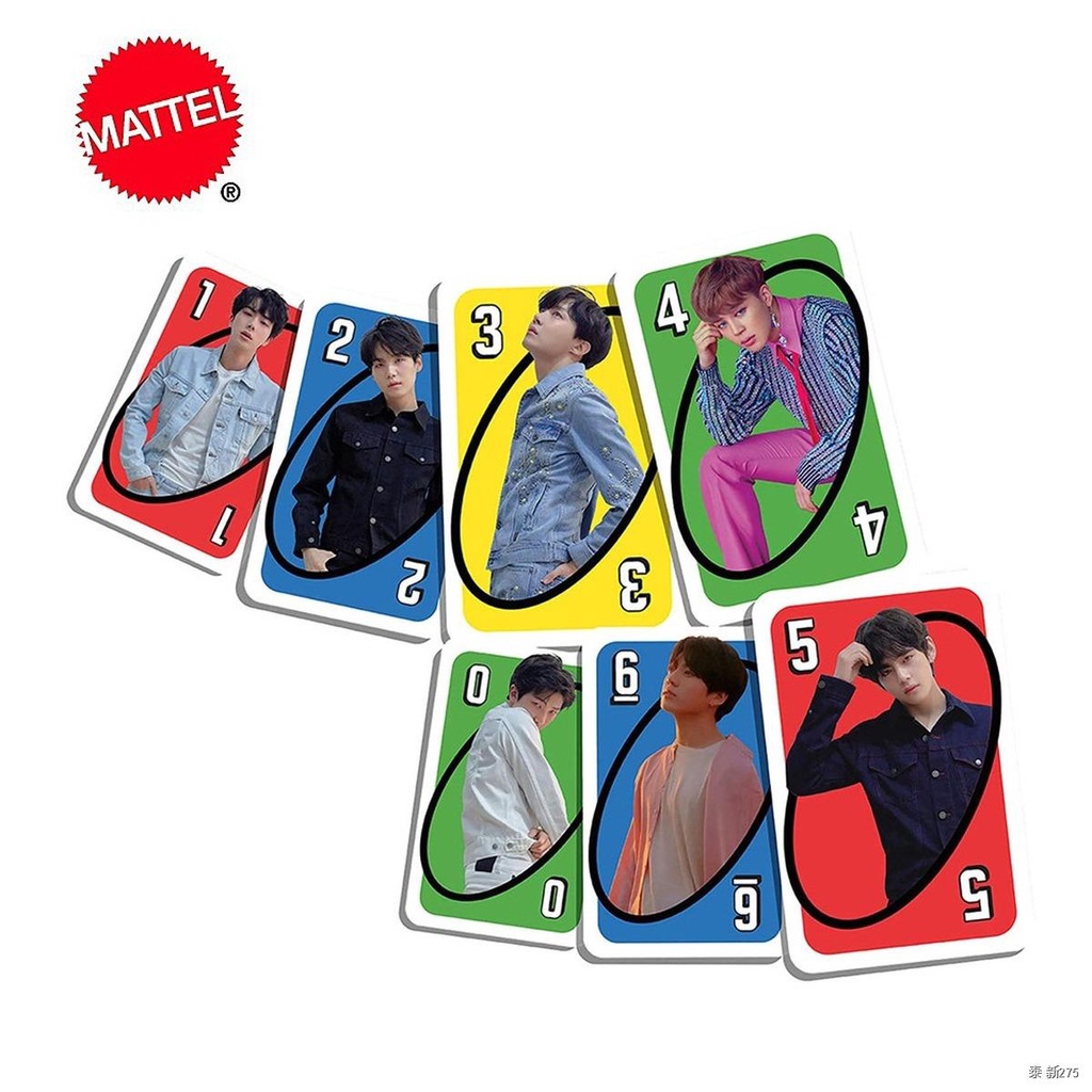 ◇Mattel UNO Games BTS Pokemon Card Game Family Funny Entertainment Board  Game Poker Cards Birthday Children's Day Gift G | Shopee Thailand