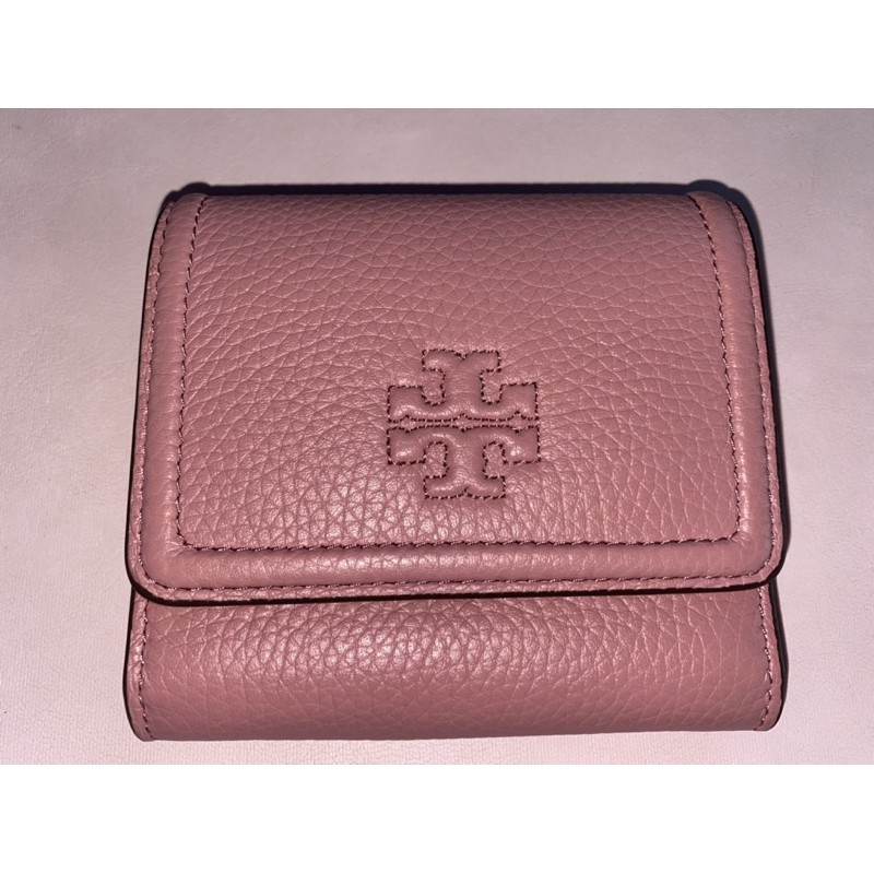 Toryburch thea mini wallet Pink กระเป๋าสตางค์ Tory Burch แท้💯% สีชมพู