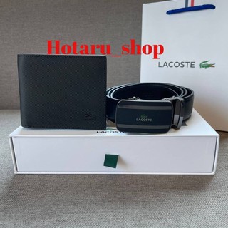 Lacoste Belt and Wallet Gift Set เซทสุดคุ้มGift Box Set ซื้อ 1 ได้ถึง 2‼️
1 เซ็ทประกอบด้วย เข็มขัดหนัง+ กระเป๋าสตางค์