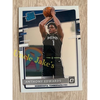 2020-21 Panini Donruss Optic : NBA Minnesota Timberwolves - Anthony Edwards #Rookie