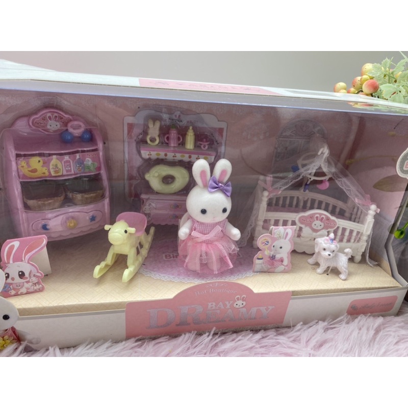 ของเล่นเด็ก ของเล่นเด็กผู้หญิง บ้านกระต่าย บ้านกระต่ายชุดห้องนอน กระต่ายซูวาเนี่ยน Synvanian Silvani