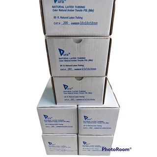 Dura สายยางลาเท็กซ์ Dura  natural latex tubing.