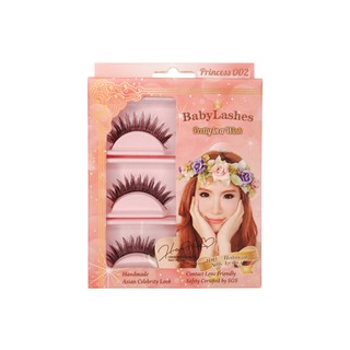 รุ่น Princess002 BabyLashes ขนตาปลอม  x 3คู่