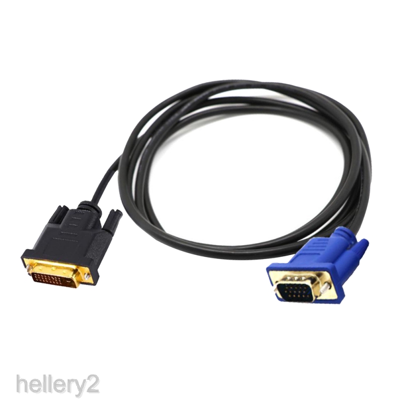 5 Link Male to VGA Cable Cord Male Video Adapter 23CM