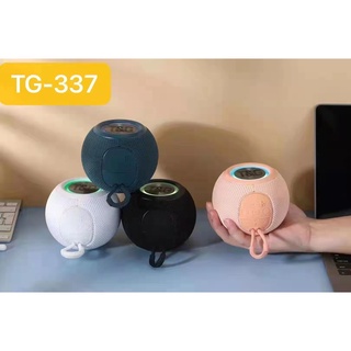 NEW!!! ลำโพงบลูทูธ TG337 Bluetooth / AUX / Flash Drive / Micro SD Card ลำโพงบลูทูธไร้สายสีสันสดใสผ้าการ์ดซับวูฟเฟอร์กลาง