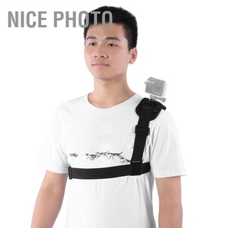 อะแดปเตอร์สายรัดหน้าอกสามารถปรับได้สําหรับกล้อง Gopro