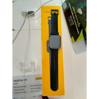 Realme watch2 proสีเทาเข้ม สายสีดำ