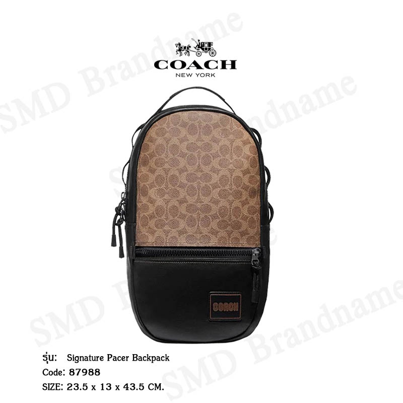 COACH กระเป๋าเป้สะพายหลัง รุ่น Signature Pacer Backpack Code: 87988