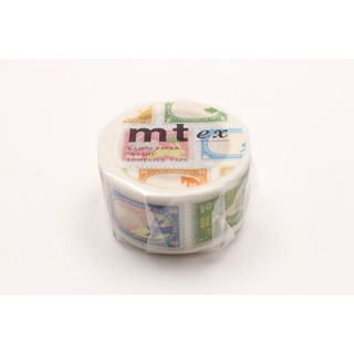 mt masking tape postage stamp (MTEX1P141) / เทปตกแต่งวาชิ ลาย postage stamp แบรนด์ mt masking tape ประเทศญี่ปุ่น