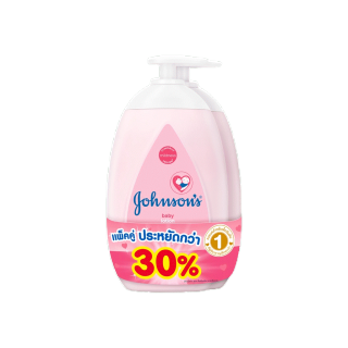 [14MARJJ15 คืน15%] [แพ็คคู่] จอห์นสัน ครีมบำรุงผิว เบบี้ โลชั่น 500 มล. x 2 Johnson