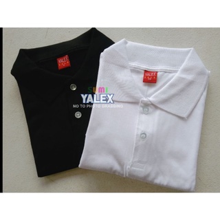 YALEX..Plain Polo Shirt..men&women(menscut) size chart posted