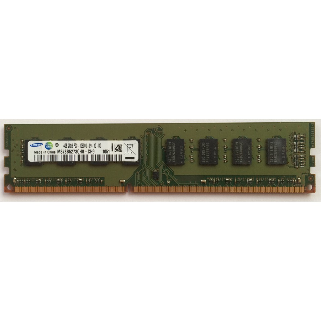 Samsung DDR3  4GB 16 ชิป รองรับ (socket 775,1150,1151,1155,1156,1366,AM3,AM3+,FS1b,FM1,FM2,FM2+) สำหรับเครื่อง  PC