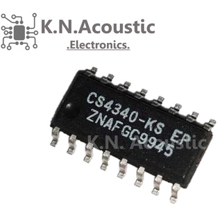 IC CS4340-KS, CS4340 SOIC-16 (1 ชิ้น)