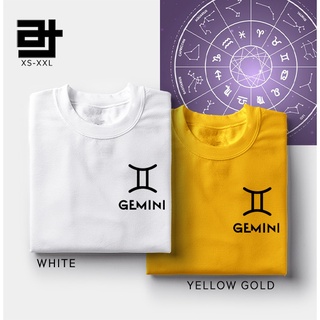 เสื้อยืด Gemini Zodiac Sign Minimalist Unisex Shirt for Men and Women