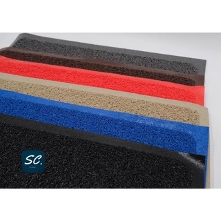 พรมใยไวนิล ดักฝุ่น ยาง PVC ขนาด 40x60 CM./ขนาด 50x70 CM.