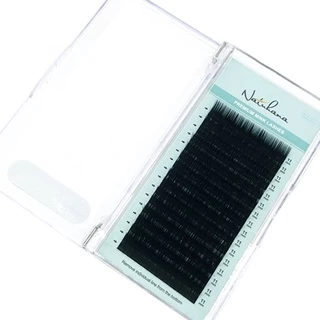 NATUHANA ขนตาปลอม 0.07mm ขนมิ้งค์ ขนาด นุ่มและเป็นธรรมชาติ สไตล์เกาหลี แฟชั่นแต่งหน้ามืออาชีพ