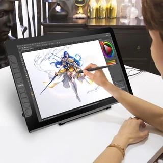 VEIKK Studio VK2200Pro ปากกามอนิเตอร์กราฟฟิค Ips 16384 21.5 นิ้ว ปรับได้ สําหรับวาดภาพ แท็บเล็ต