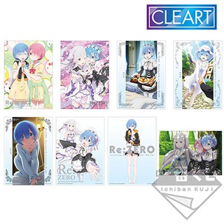 Re:Zero Plastic Card ขนาด B5 (แบบสุ่มเลือกแบบไม่ได้)