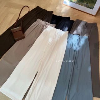 (B05) Heartmade - Cozy Pants พร้อมส่งครบสี 🙌🏻 (กางเกงผ้าร่องเล็ก ใส่สบายมาก) 💓💓