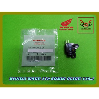 HONDA WAVE110 SONIC CLICK110i BRAKE STOPPER SWITCH "GENUINE PARTS" // สวิทซ์สต๊อปไฟเบรค ของแท้