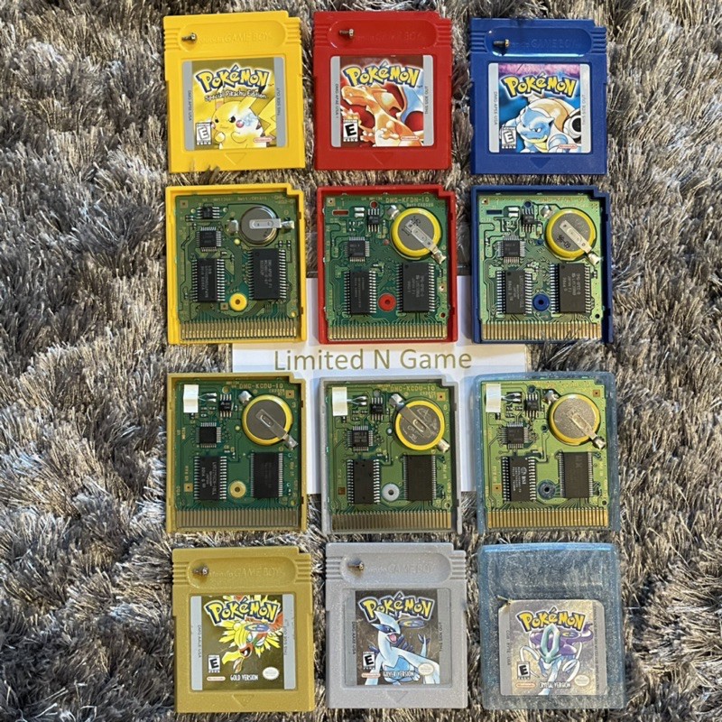 ตลับเกมบอยแท้ Pokemon (US)
