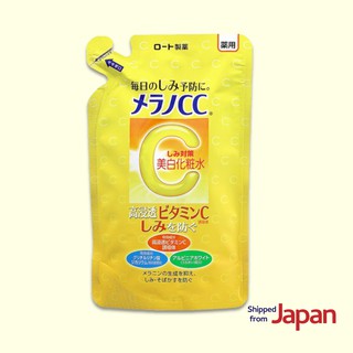 Melano CC Skin Lotion Refill 170ml เมลาโนซีซี โลชั่น Whitening Lotion Made in Japan Rohto Melano CC