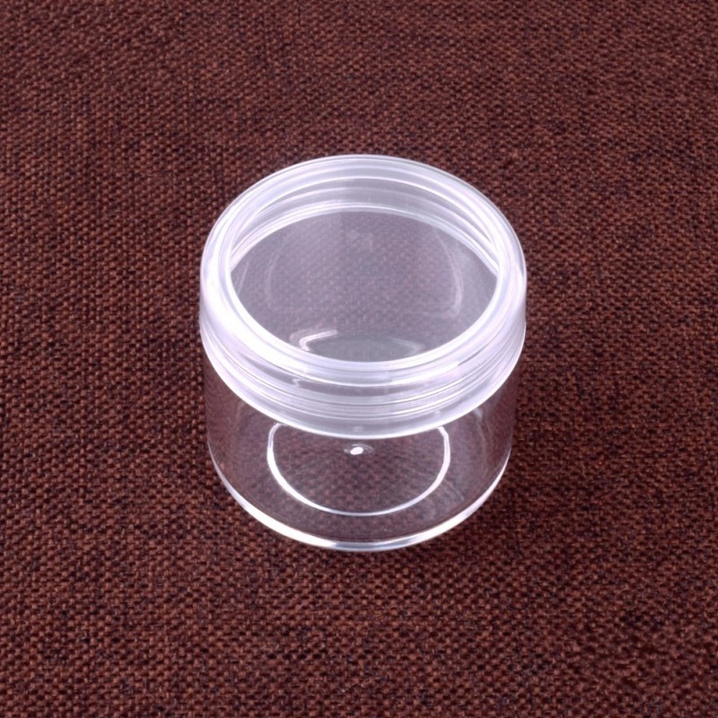 [Beauty] กระปุกเปล่าพลาสติกใส ขนาดเล็ก แบบพกพา 10 กรัม 20 กรัม สําหรับใส่เครื่องสําอาง อายแชโดว์ ครีม ลิปบาล์ม เดินทาง และออกนอกบ้าน ราคา ถูกที่สุด ดีลบีเคเค แกลเลอรีภาพที่ 9