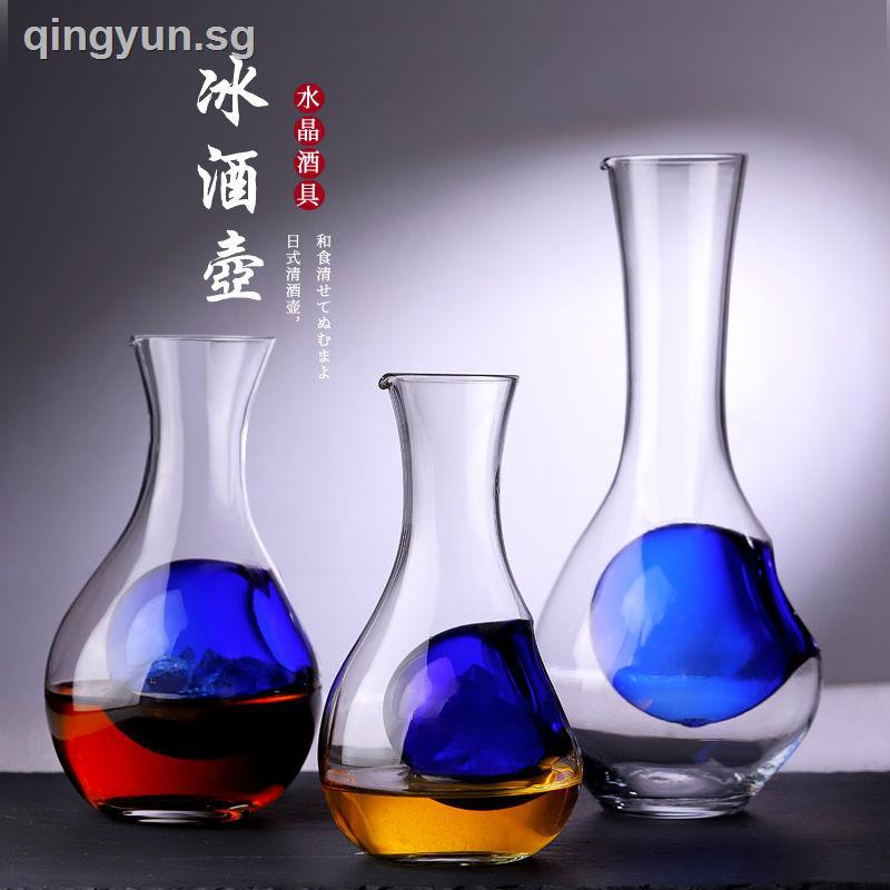 ►ขวดแก้วคริสตัล สไตล์ญี่ปุ่น สําหรับใส่ไวน์ หนูแฮมสเตอร์ ใช้ในครัวเรือน