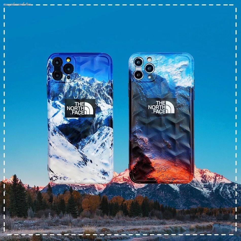 【Snow mountain】เนื้อแมทหนาขึ้นป้องกันการตกกระแทก เคส iphone11 pro max se2020 x xr xsmax 7 8 plus apple iPhone case 11