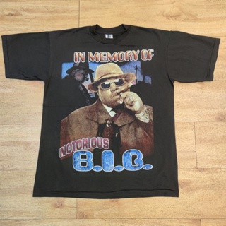 BIGGIE SMALL IN MEMORY OF NOTORIOUS PAPPER เสื้อวง เสื้อทัวร์