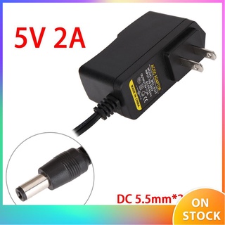 NICE อะแดปเตอร์ AC to DC 5.5มมx2.1มม 5V 2A Switching Power Supply