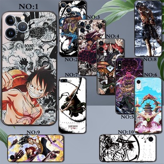 เคสโทรศัพท์มือถือซิลิโคน TPU แบบนิ่ม ลายการ์ตูนอนิเมะ One Piece กันกระแทก สําหรับ Apple iPhone 12 Pro MAX mini XS MAX