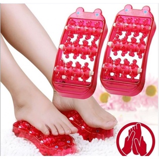 อุปกรณ์นวดฝ่าเท้า ที่นวดเท้า บริหารฝ่าเท้า (คละสี)รุ่น Foot Roller Massager-6July-J1