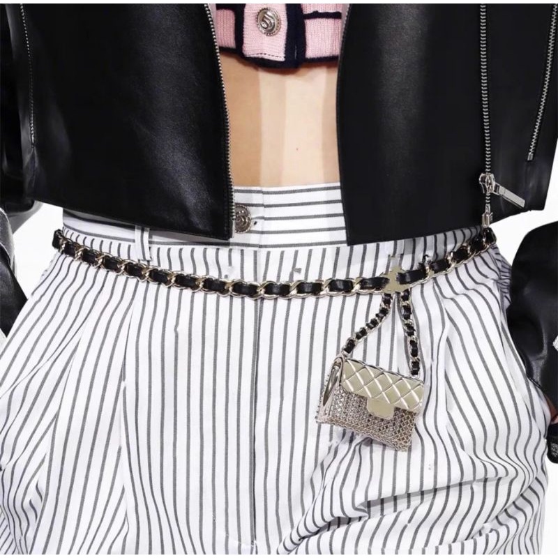 Chanel belt   เข็มขัด Chanel mini มาใหม่ !!! พร้อมส่งค่ะ🤗🤗💝💝🌈