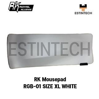 MOUSEPAD (แผ่นรองเม้า) RK RGB-01 XL White ของใหม่