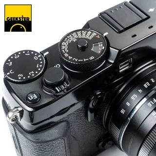 ปุ่มชัตเตอร์ Soft Shutter Release Button ปุ่มกดชัตเตอร์ / ปุ่มชัตเตอร์ ปุ่ม กล้อง 9mm มียาง แถมฟรี